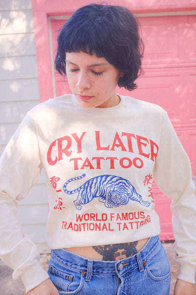 Cry Later Long Sleeve T-shirts