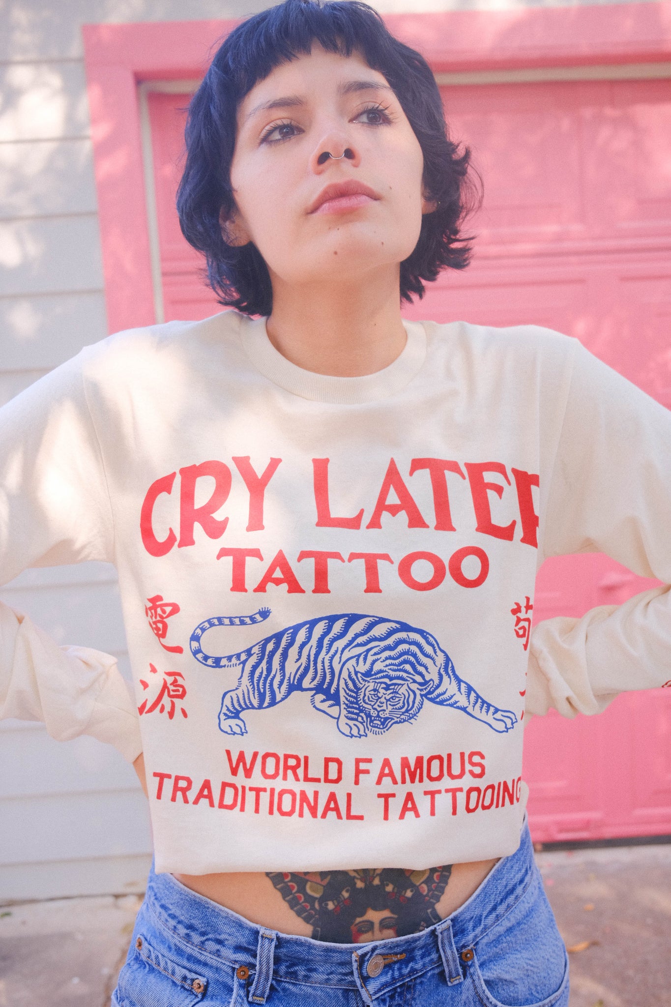 Cry Later Long Sleeve T-shirts