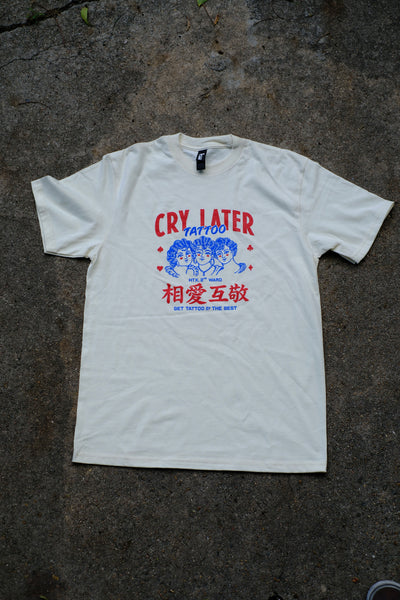 NEW Cry Later Tattoo T-Shirt