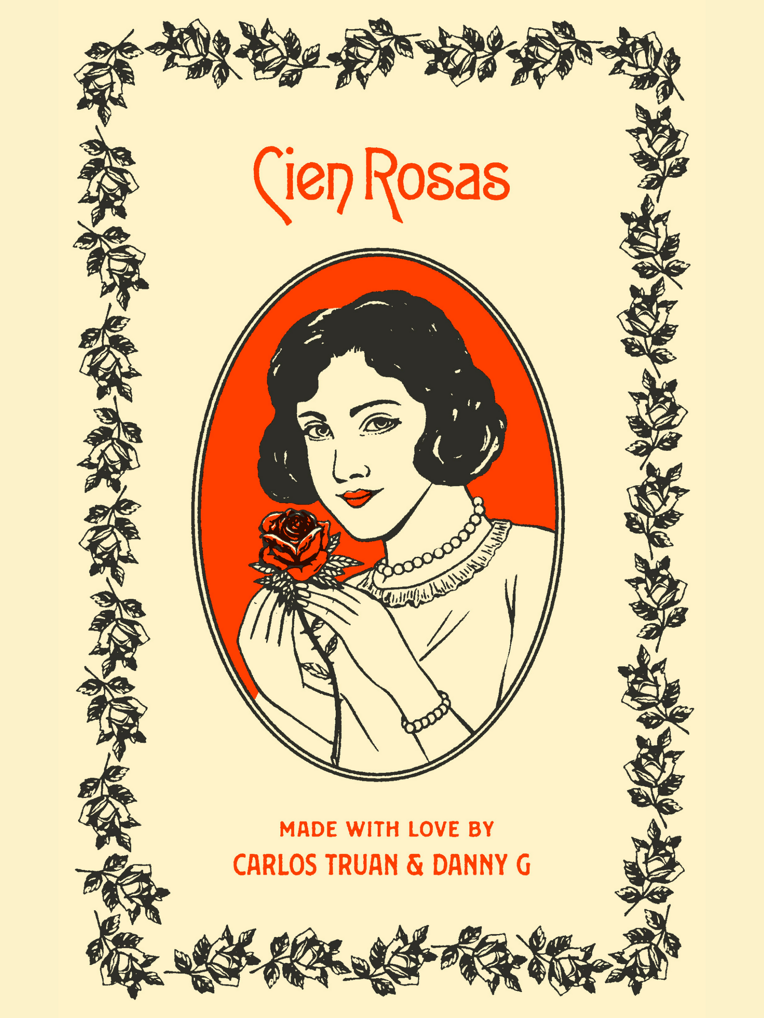 Cien Rosas Book By Danny G and Carlos Truan